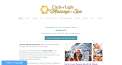 Desktop Screenshot of circleoflightmassage.com
